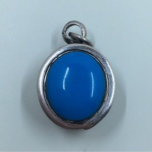 Turquoise Malachite Pendant